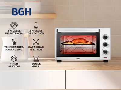 Horno Eléctrico BGH 30 litros BHE30M19N