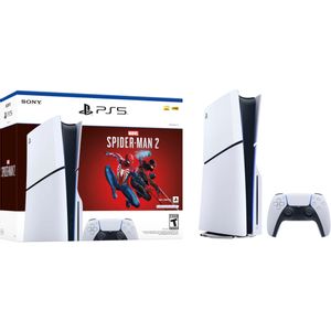 Consola PS5 Slim Edition 1TB Bundle Spiderman 2 Bundle