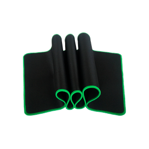 Mouse Pad Gamer 700 X 300 X 3 Mm con Borde Verde