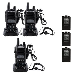 Combo 3 Radios Handy Baofeng Uv82 5w Bibanda Antena Radio Vhf Uhf