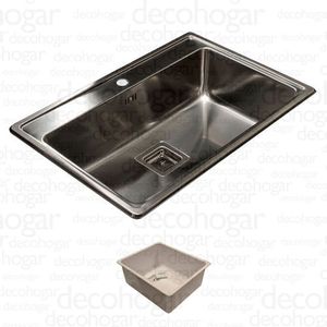 Bacha cocina Johnson Quadra Max Q71 A + pileta