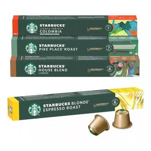 Combo 40 Cápsulas Café Starbucks - Compatibles con Nespresso