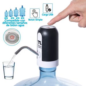 Dispenser Agua Portátil USB Bomba Dispensador Bidones Grifo