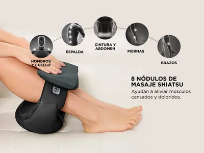 Masajeador de cuello online shiatsu