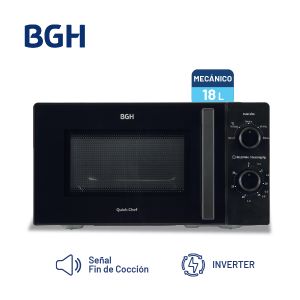 Microondas Mecánico BGH B118MN25 18 Litros
