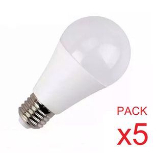 LAMPARA BULBO LED E60 DIMERIZABLE 10W LUZ DIA TBCin Pack x5