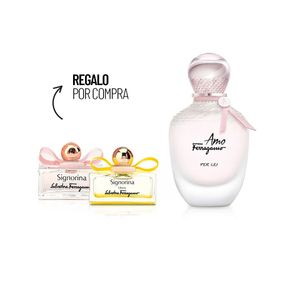Kit Perfume Mujer Salvatore Ferragamo Per Lei EDP 100 ml + Mini Tallas