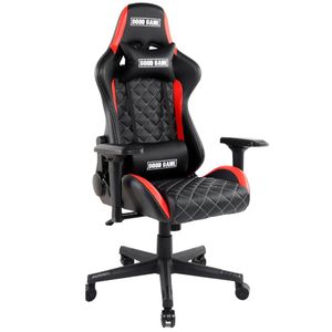 Silla Gamer Serie King G7 Ergonómica 4D Color Rojo