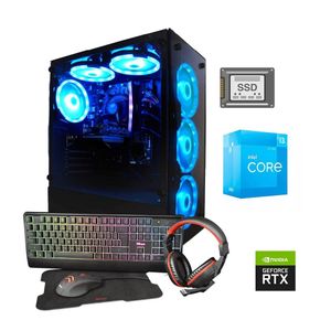 Pc Armada Gamer Intel I3-12100 16gb Ssd 960gb Video Rtx3050 Rgb