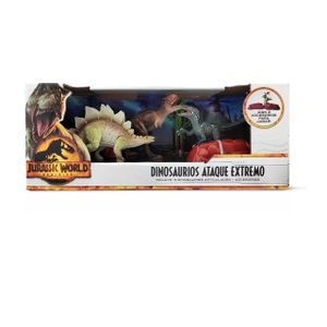 Set Dinosaurios Ataque Extremo X3 Jurassic World Surtido B