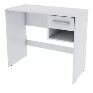 Escritorio de Melamina Moderno Blanco 90cm