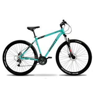 Bicicleta Mountain Bike R29” Aluminio Gravity Smash TM Verde/Negro