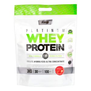 Whey Protein Platinum Star Nutrition 3kg Strawberry Cream Crema De Fresa