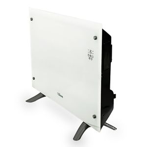 Vitroconvector Liliana Vidrio Pie/Pared 2200W PPV450 Blanco