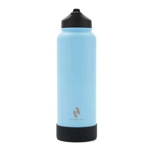 Botella Termica Hydra Go Acero Inoxidable 1000Ml - Celeste/Negro