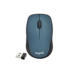 Mouse Mini Inalámbrico USB 1600DPI Nisuta NSMOW37G Gris