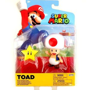 Figura Nintendo Super Mario Bros 10 cm Toad