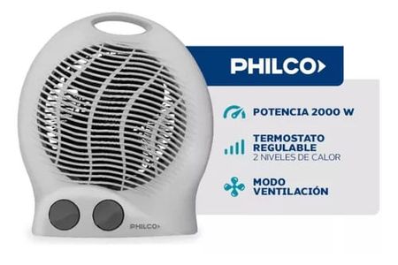 Caloventor Calefactor Philco Phcf20a1p 2000w Termostato 2niv