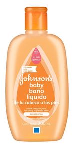 Jabón Líquido Bebé Johnson's De La Cabeza A Los Pies 200ml $2.024