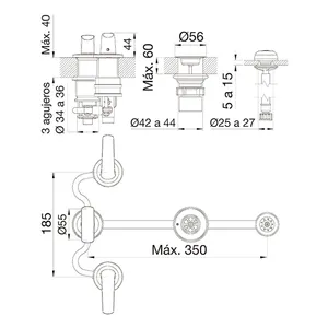 Llave transferencia bidet new arrivals