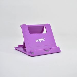Soporte violeta de mesa para celular o tablet NISUTA - NSSOCEME