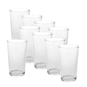 Set 12 Vasos Nilda 350 ML Vidrio Durax