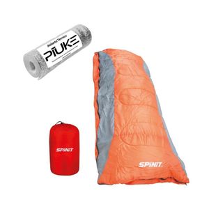 Kit Camping 2 Bolsas De Dormir + 2 Aislantes Termicos