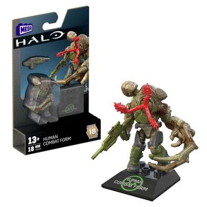 Figura de acción Mattel Halo Heroes Human Combat Form Series 18