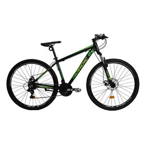 Bicicleta Mountain Bike Cuadro Aluminio Rodado 29” Nordic X3 Negro/Verde