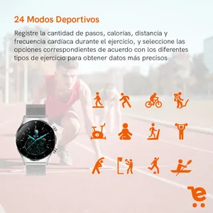 Smartwatch Reloj Inteligente E13 Plateado Bluetooth Ox metro Presi n