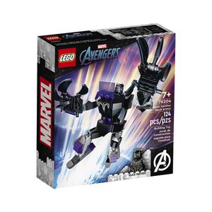 Lego Marvel Armadura Robotica Pantera Negra 125 Piezas 76204