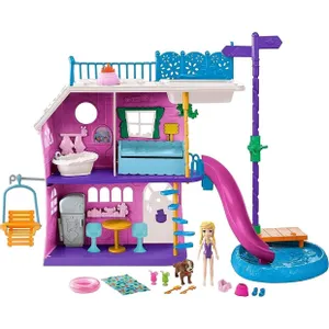 Polly pocket casa de vacaciones walmart online