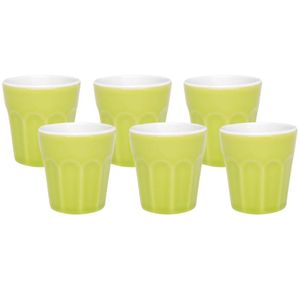 Set X 6 Vasos de Café de 90 Cc Lemon - Oxford