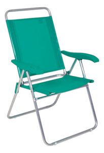 Reposera De Playa Mor Master Plus 002169 Verde Aluminio