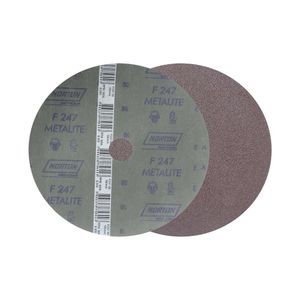 Disco de Fibra 180mm Grano 80 X2 Unidades Norton F247