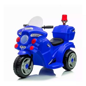 Moto a Batería Stark Policía Azul