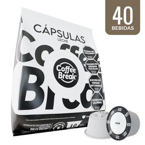 Pack 40 cápsulas de Leche Coffee Break - Dolce Gusto compatibles
