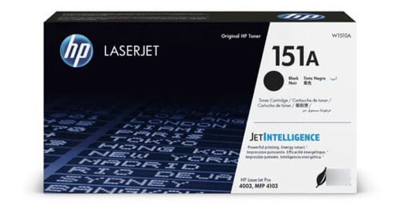 Toner HP 151A (W1510A) Negro LaserJet Pro 4003, 4004, 4103, 4104