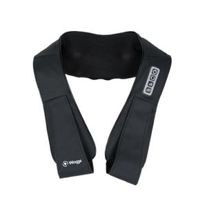 Masajeador Cervical Shiatsu 8 Rodillos Calor Relajante Anti Stress