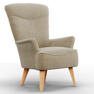 Sillon Butaca Dante Pana Beige Lustre Miel