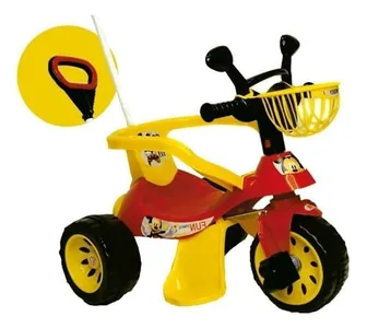 Biemme Triciclo Infantil Mickey Con Barral Direccional 609