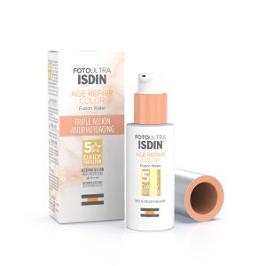 Fotoprotector Isdin Fotoultra Age Repair Color Spf 50 - 50Ml $22.25320 $17.802,40