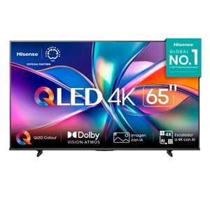 Smart TV Hisense 65" 4K UHD 65U6QV