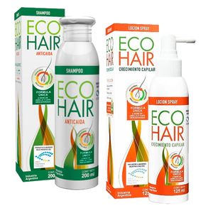 Eco Hair Combo Shampoo + Locion Anticaida Cabello Ecohair