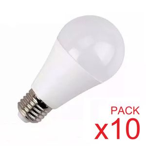 LAMPARA BULBO LED E60 DIMERIZABLE 10W LUZ DIA TBCin Pack x10