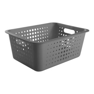 Caja organizadora 14,5lts Polipropileno Ou Co450chf Gris