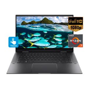 Notebook FHD Amd Ryzen 7 256 SSD + 8gb / HP TOUCH FLEX Win $3.173.62520 $2.538.900