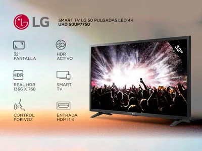 Smart TV LG de 32 Pulgadas
