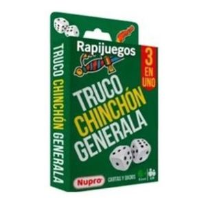 Rapijuegos 3 Juegos En 1 Truco Chinchón Y Generala Cartas