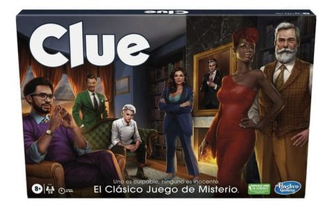 Juego De Mesa Clue El Clásico Juego De Misterio Hasbro F6420